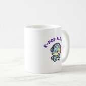 Kpop Cute Coffee Mug Gift コーヒーマグカップ (正面右)
