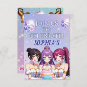 Kpop Demon Hunters Birthday Desale Invitation 招待状 (正面/裏面)