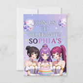 Kpop Demon Hunters Birthday Invitation 招待状 (正面)