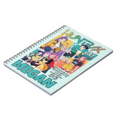 KPop Demon Hunters Notebook, Kids Huntrix ノートブック (左側)