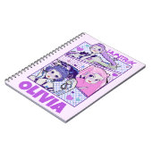 KPop Demon Hunters Notebook, Kids Huntrix ノートブック (左側)