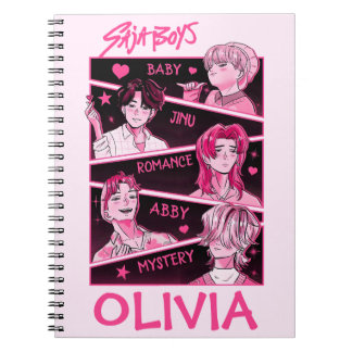 KPop Demon Hunters Notebook, Kids Saja Boys ノートブック