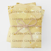 KPOP GOLDEN GIFT WRAP ラッピングペーパーシート (インサイチュ)