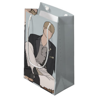 Kpop Inspired Illustrated SVT スモールペーパーバッグ