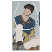 Kpop Inspired Illustrated SVT スモールペーパーバッグ (裏面)