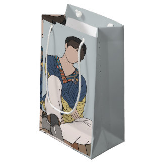 Kpop Inspired Illustrated SVT スモールペーパーバッグ