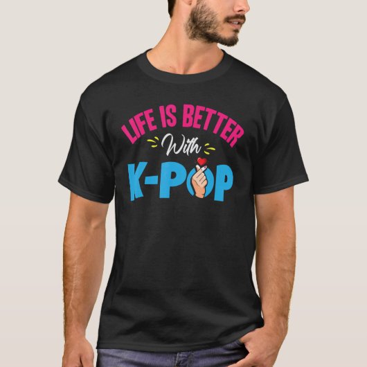 Kpop Lover Tシャツ (正面)