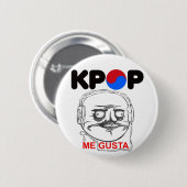 KPop Me gusta Meme , i like 缶バッジ (正面&裏面)