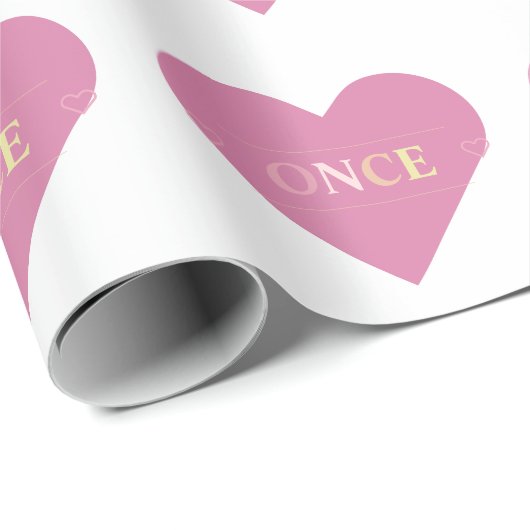 Kpop Once 2回かわいい美10代の的な包み紙 ラッピングペーパー (ロールコーナー)