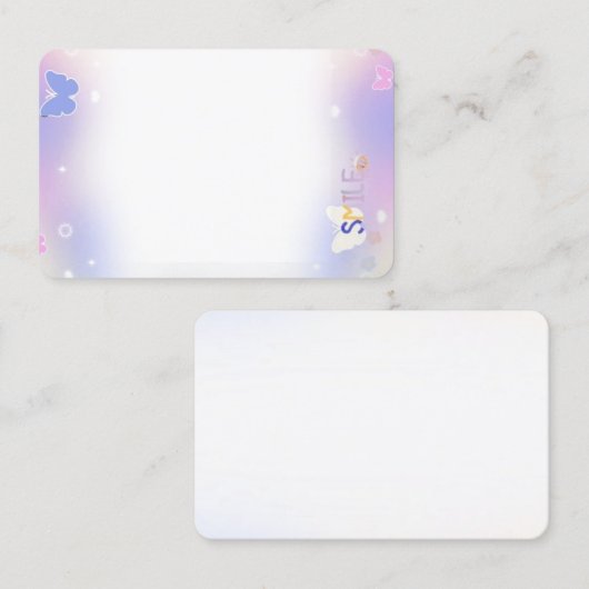 Kpop photocards 名刺 (正面/裏面)