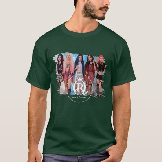 Kpop Rolling+Quartz メンバー II Tシャツ (正面)