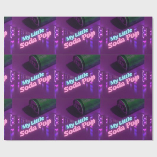 Kpop Soda Pop Wrapping paper ラッピングペーパー (フラット)