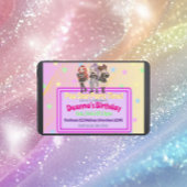 KPOP Star Party Time Birthday 招待状