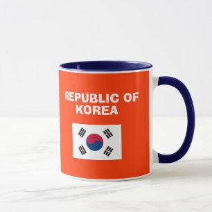 KR南Korea*の国番号のマグ マグカップ