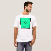 Kr – クラーケン化学素おもしろい子シンボルTシャツ Tシャツ (正面フル)