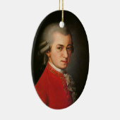 Krafftモーツァルトのポートレートのクラシック音楽の装飾 セラミックオーナメント (右)
