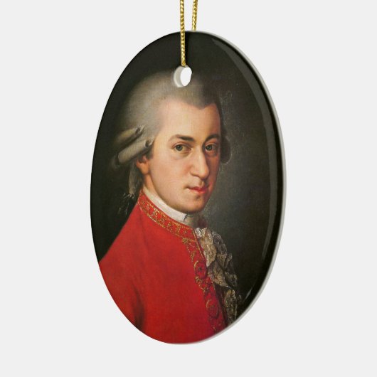 Krafftモーツァルトのポートレートのクラシック音楽の装飾 セラミックオーナメント (左)