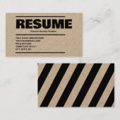 Kraftの再開 名刺 (正面/裏面)