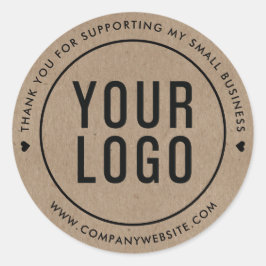 Kraftは私の中小企業をサポートしてくれてありがとう ラウンドシール