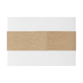 Kraftシグネチャー素朴スクリプト 招待状ベリーバンド (裏面例)