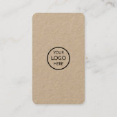 KraftソーシャルメディアQRコードと接続 名刺 (裏面)