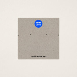 Kraftロゴのネックレスとイヤリング表示カードを追加