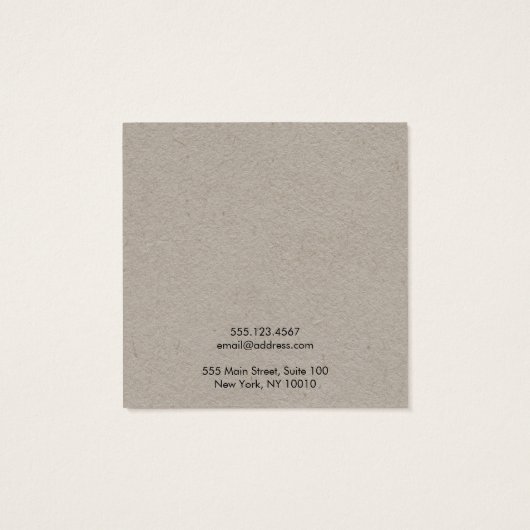 Kraftロゴのネックレスとイヤリング表示カードを追加 (裏面)