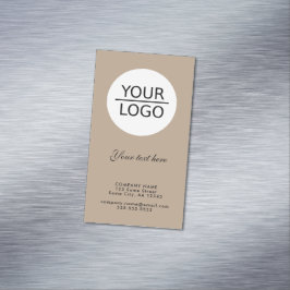 Kraftロゴの追加カスタム文字会社プロモーション マグネット名刺