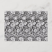 Kraft素朴の登結婚録カード エンクロージャーカード (裏面)