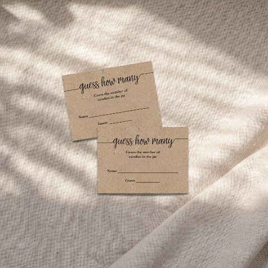 Kraft素朴スクリプトはゲームカードの数を推測 エンクロージャーカード