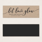 Kraft素朴スリラックスト結婚ラブグロー (正面&裏面)