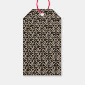 Kraft素朴ヴィンテージフレームブライダルシャワーありがとう ギフトタグ (裏面)