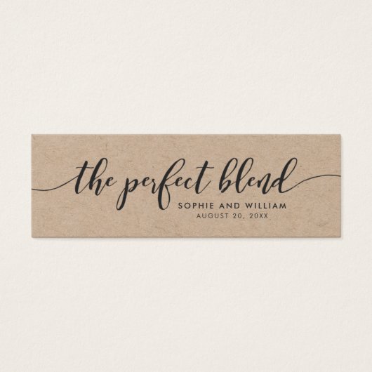 Kraft素朴 Scriptの結婚完璧なブレンド (正面)