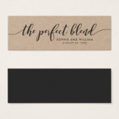 Kraft素朴 Scriptの結婚完璧なブレンド (正面&裏面)