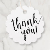 Kraft赤素朴ちゃんシャワーありがとうスクリプト フェイバータグ (正面)