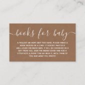 Kraft赤素朴ちゃんシャワー予約リクエスト エンクロージャーカード (正面)