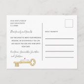 Kraft鍵移動告知 案内ポストカード (裏面)