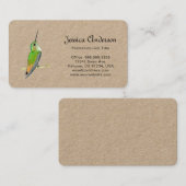 Kraft Allen's Hummingbirds Business Card 名刺 (正面/裏面)