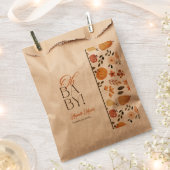 Kraft Fall Theme Baby Shower  フェイバーバッグ (クリップ留めされた状態)