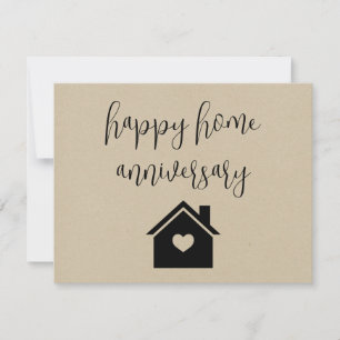 Kraft Heart House ホーム購入記念日 カード