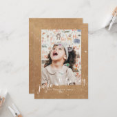 Kraft Jingle素朴 All Wayスクリプト2写真 カード (正面/裏面インサイチュ)