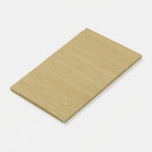 Kraft Paper Style Blank Post-it® Notes ポストイット (アングル)