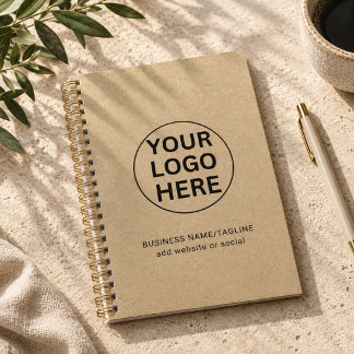 Kraft Rustic Planner l ビジネスロゴ入り プランナー手帳
