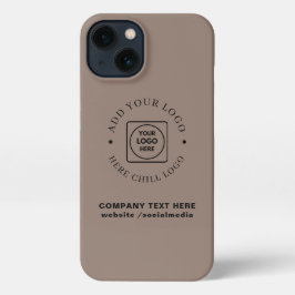 Kraft Style Custom Business Logo iphone case 13ケース