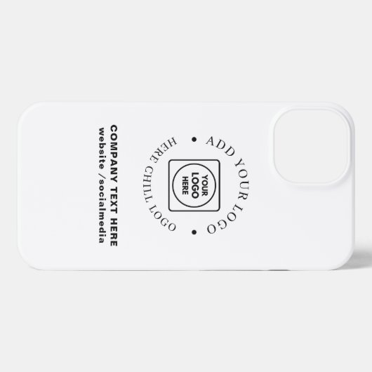 Kraft Style Custom Business Logo iphone case iPhoneケース (裏面横)