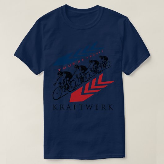 Kraftwerk Tour De Franceタンクトップ Tシャツ (デザイン正面)