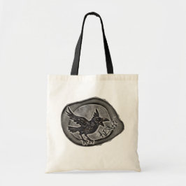 Krähe Crow Rabe ruft KRÄH! Tasche Tragetasche トートバッグ