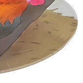 krähender Hahn カッティングボード (角)