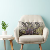 KrakenかタコEatting海賊船のLumbarの枕 ランバークッション (椅子)