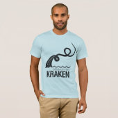 Krakenのヴィンテージのティーを自由にして下さい Tシャツ (正面フル)